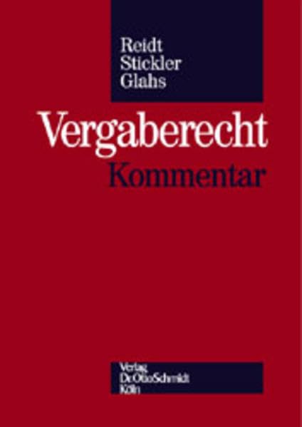 Vergaberecht: Kommentar (German Edition)