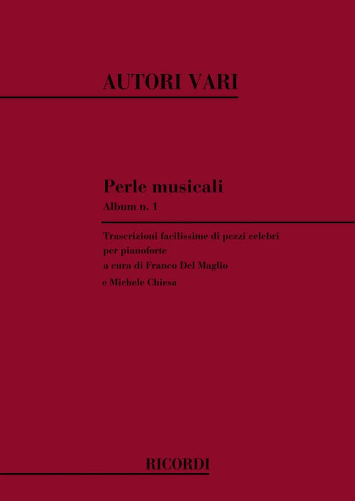 PERLE MUSICALI. ALBUM N. 1 - PEZZI CELEBRI PIANO