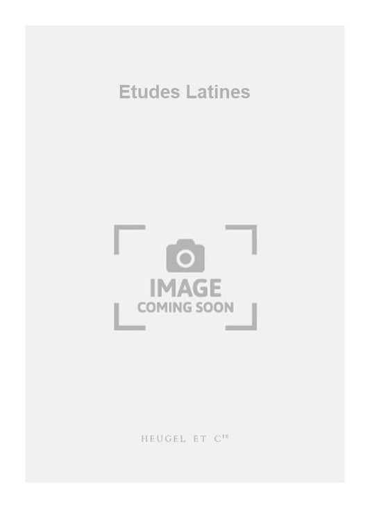 Hahn: Latin Studies for Voices and Piano