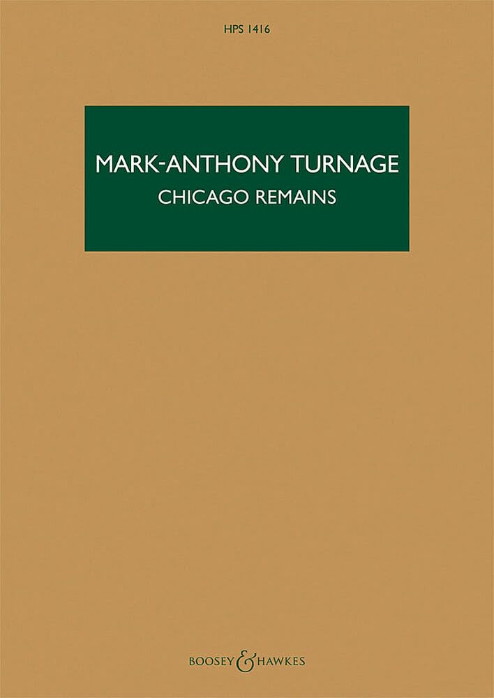 Chicago Remains: Hawkes Pocket Score 1416