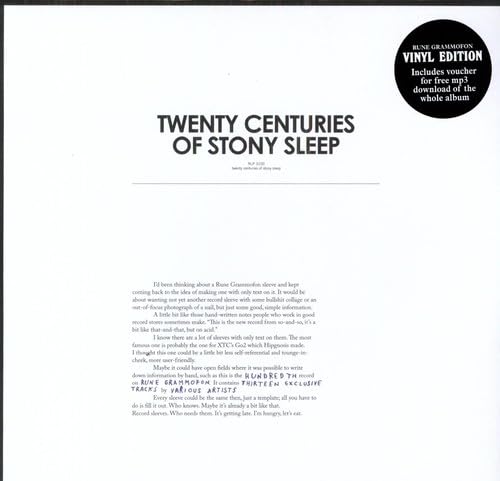 Twenty Centuries Of Stony Sleep