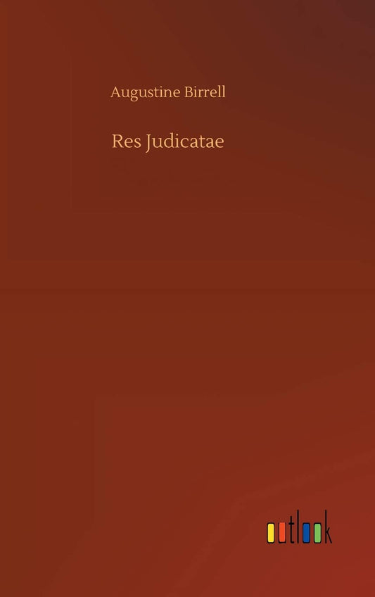Res Judicatae