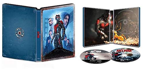 Ant-Man 2015 4K Limited Edition SteelBook (4K Ultra/Blu-ray/Digital)