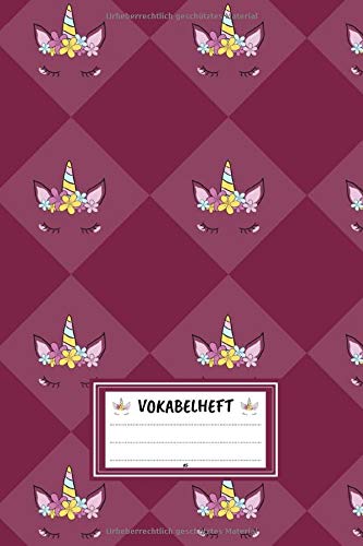 Vokabelheft A5: Vokabeln lernen mit System - 2 Spalten inkl. Kontrollkästchen | universal für alle Sprachen | 100 Seiten