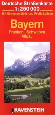 Nord-Bayern 1:250 000 (English, French and German Edition)