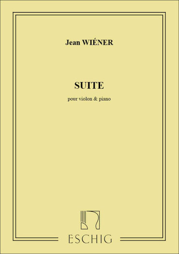 Suite Violon Et Piano