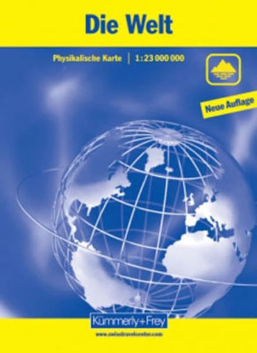 World - Monde - Welt phys. k&f (Regional Maps - Germany)