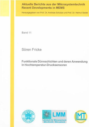 Funktionale Dünnschichten und deren Anwendung in Hochtemperatur-Drucksensoren