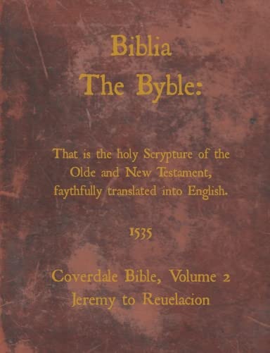 Coverdale Bible (1535) - Volume 2