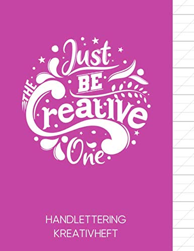 Kalligraphie Übungsblätter | Handlettering Kreativheft: Übungsheft mit Kalligrafie Papier | 120 Seiten aufgeteilt in 80 