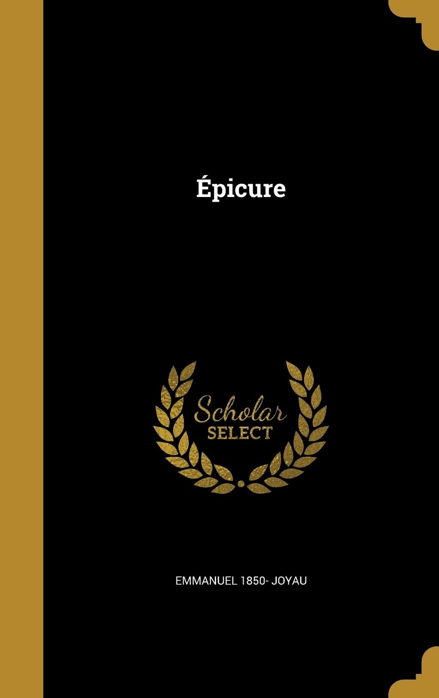 Épicure (French Edition)