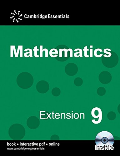 Cambridge Essentials Mathematics Extension 9 Pupil's Book with CD-ROM