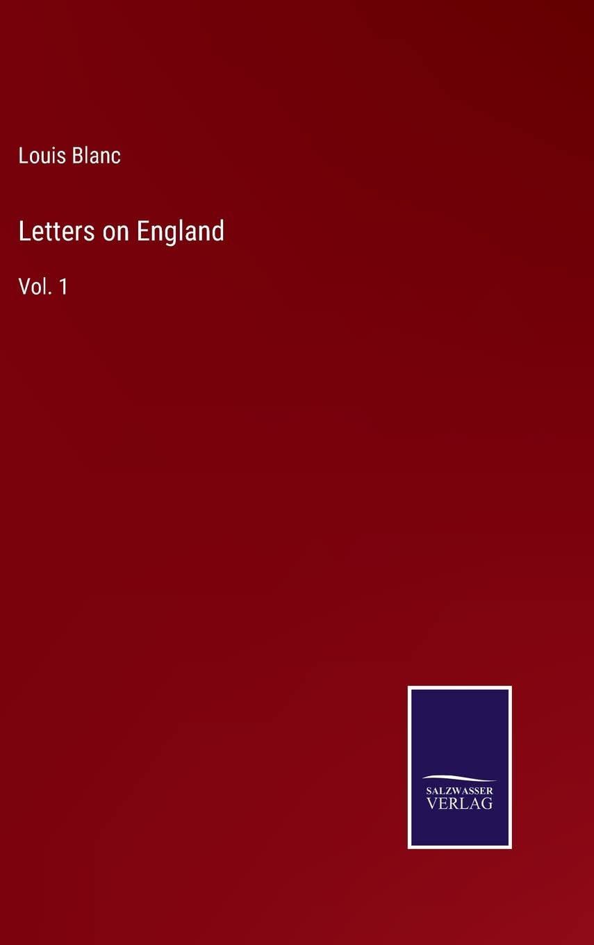 Letters on England: Vol. 1