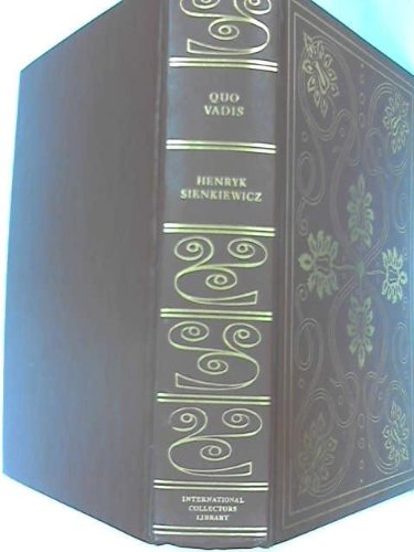 Quo Vadis, A Narrative Of The Time Of Nero