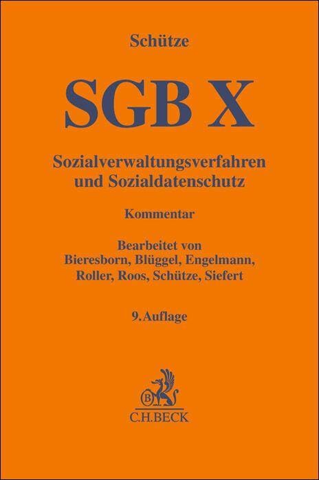 SGB X: Sozialverwaltungsverfahren und Sozialdatenschutz