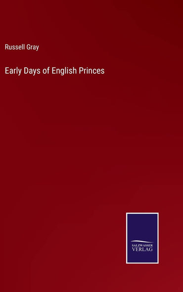 Early Days of English Princes