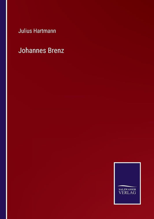 Johannes Brenz (German Edition)