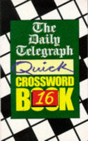 The Daily Telegraph Quick Crossword 16