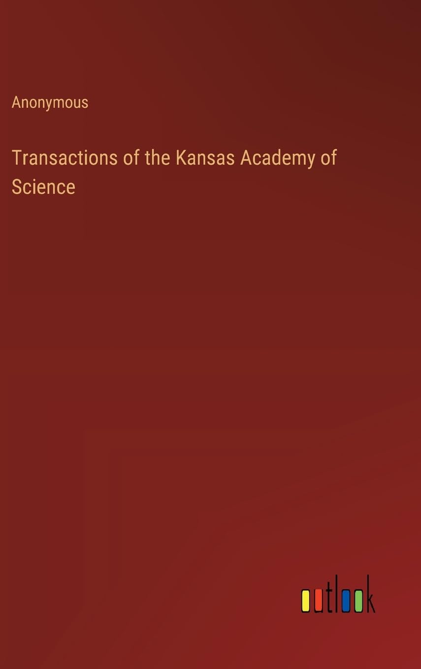 Transactions of the Kansas Academy of Science