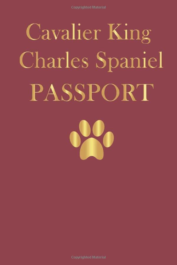 Cavalier King Charles Spaniel Passport: Cavalier King Charles Spaniel record book