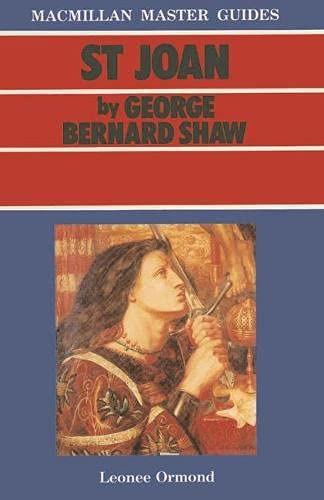 St Joan" by George Bernard Shaw (Macmillan Master Guides)