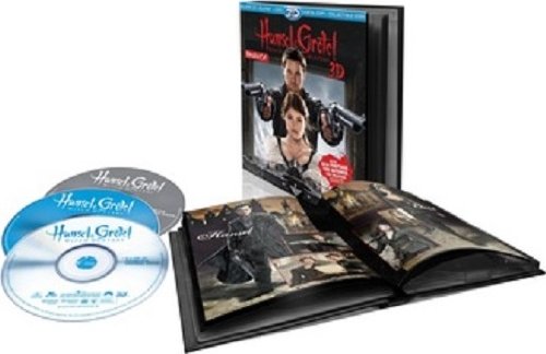 Hansel & Gretel: Witch Hunters Blu-ray 3D Digi-Book (Unrated Cut) (Blu-ray 3D / Blu-ray / DVD / Digital Copy + UltraViolet)