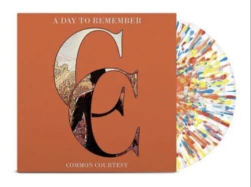A Day To Remember - Common Courtesy Rainbow Splatter Vinyl