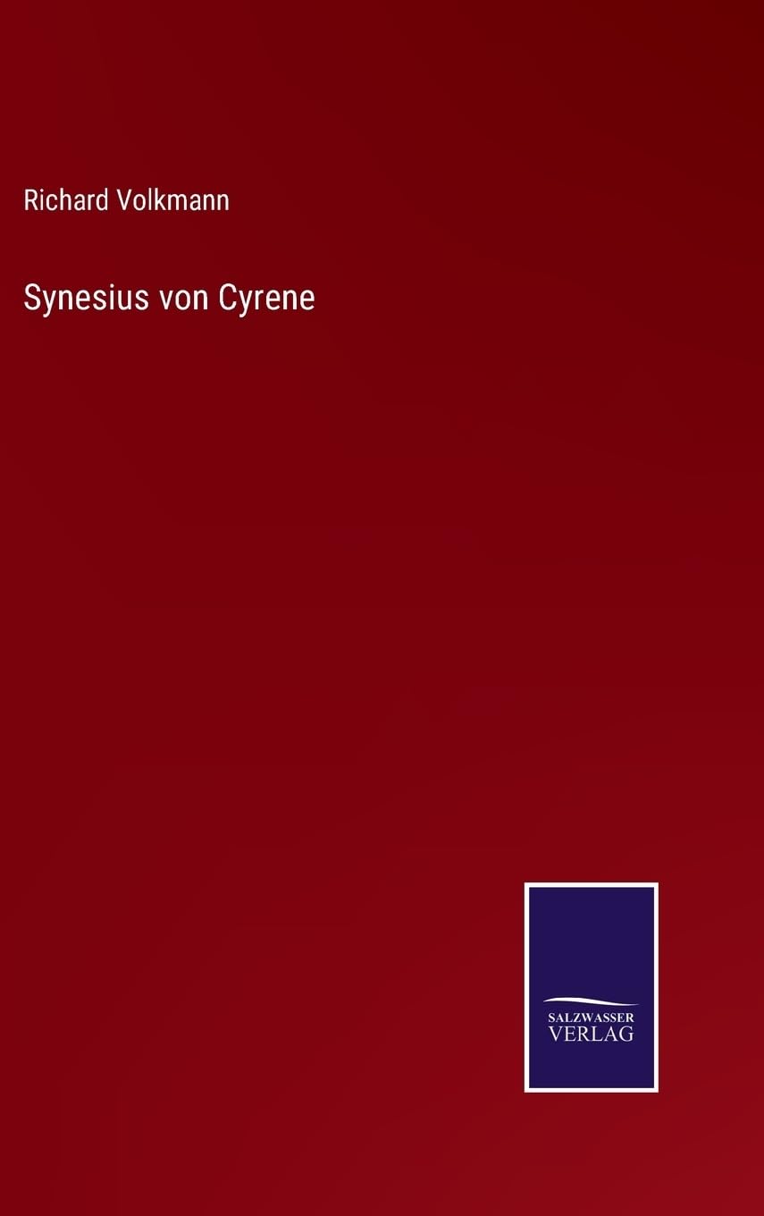 Synesius von Cyrene (German Edition)