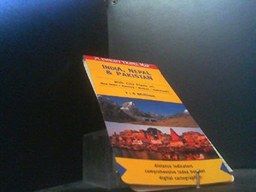 India, Pakistan and Nepal Insight Travel Map