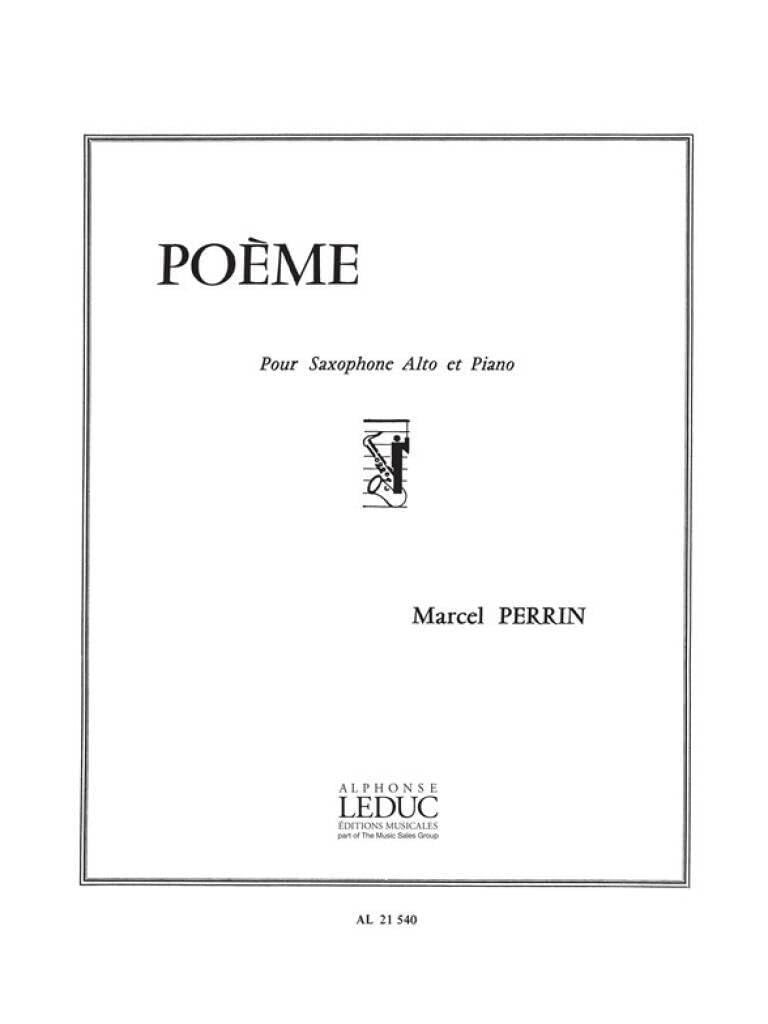 PERRIN M. - Poeme para Saxofon Mib y Piano