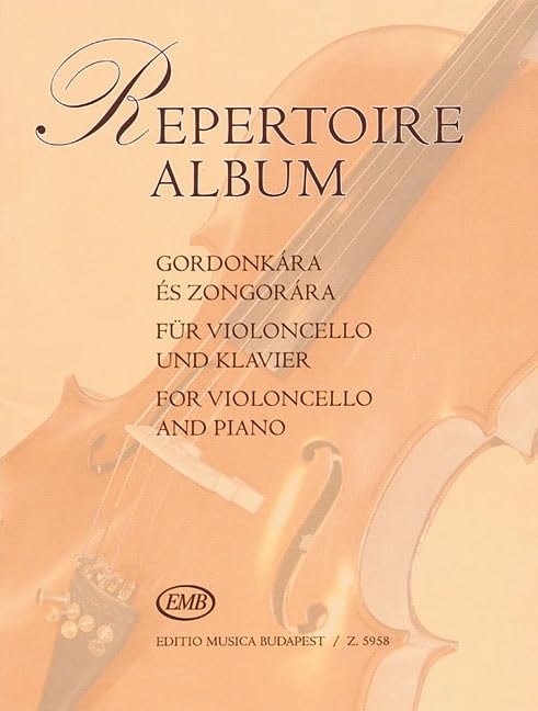 Repertoire Album: Cello and Piano