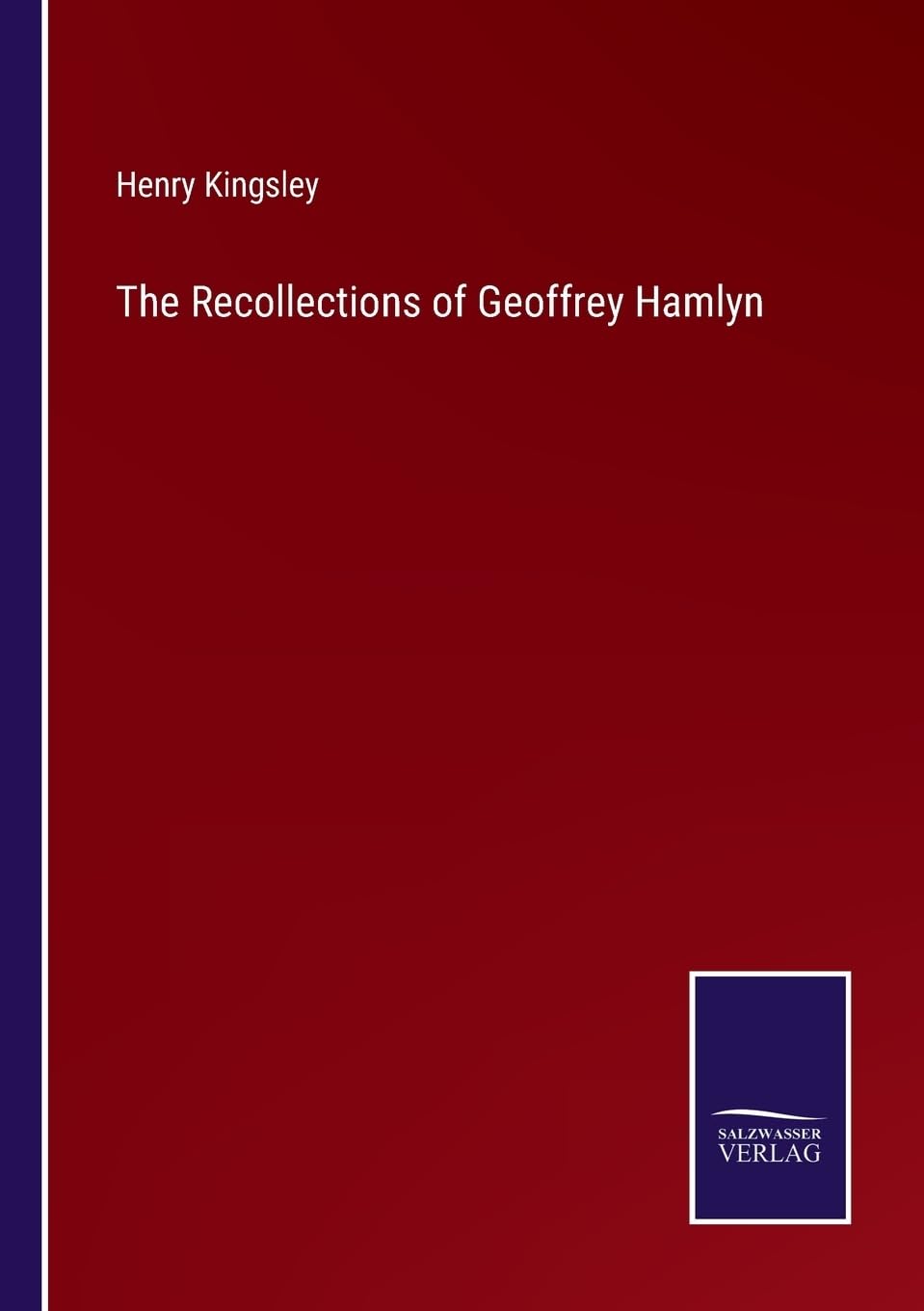 The Recollections of Geoffrey Hamlyn