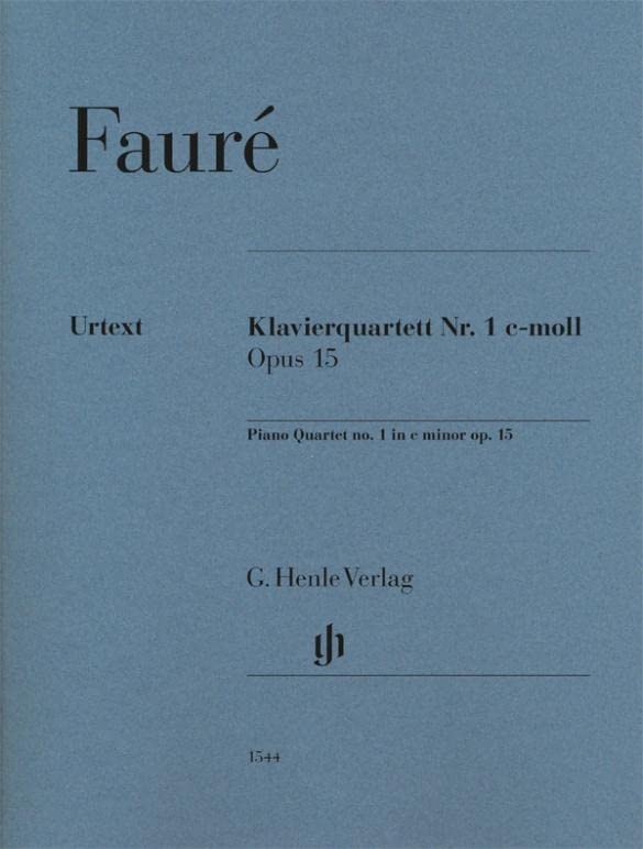 Fauré: Piano Quartet No. 1 in C Minor, Op. 15 (Set of Parts)