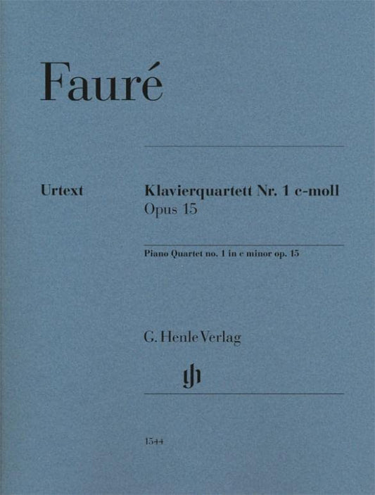 Fauré: Piano Quartet No. 1 in C Minor, Op. 15 (Set of Parts)