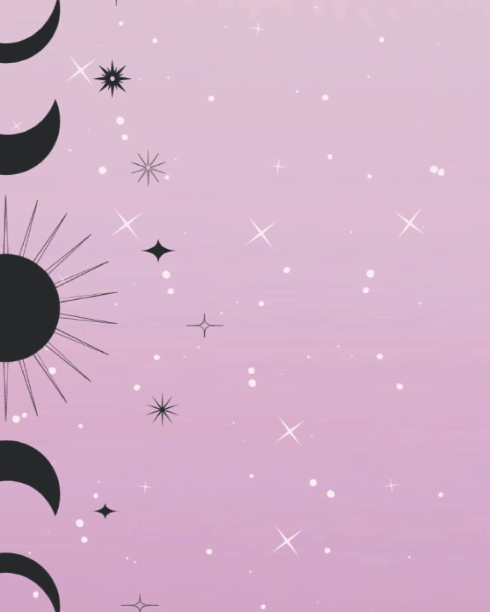 2022 Pink Celestial Planner, 8x10 Inches