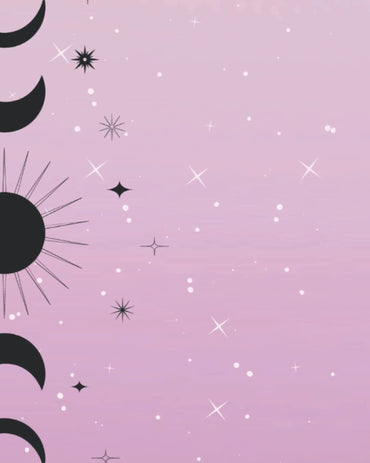 2022 Pink Celestial Planner, 8x10 Inches