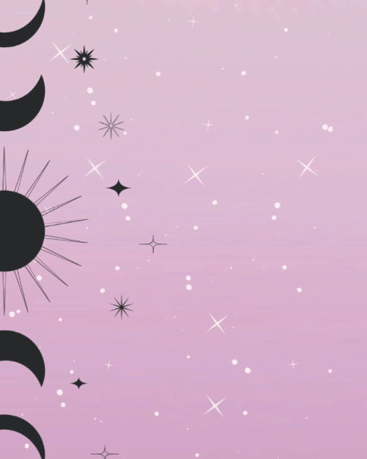 2022 Pink Celestial Planner, 8x10 Inches