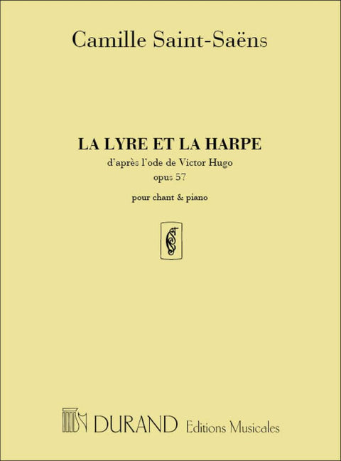 La Lyre Et La Harpe Opus 57