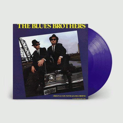 The Blues Brothers Soundtrack - Exclusive Limited Edition Transparent Blue Colored Vinyl LP