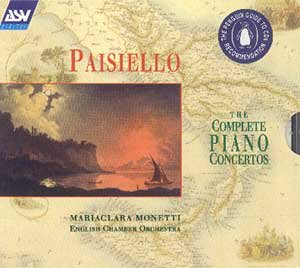 Giovanni Paisiello: The Complete Piano Concertos (Box Set)