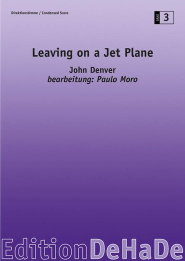 LEAVING ON A JET PLANE CONCERT BAND/HARMONIE