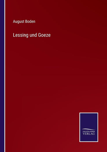 Lessing und Goeze (German Edition)
