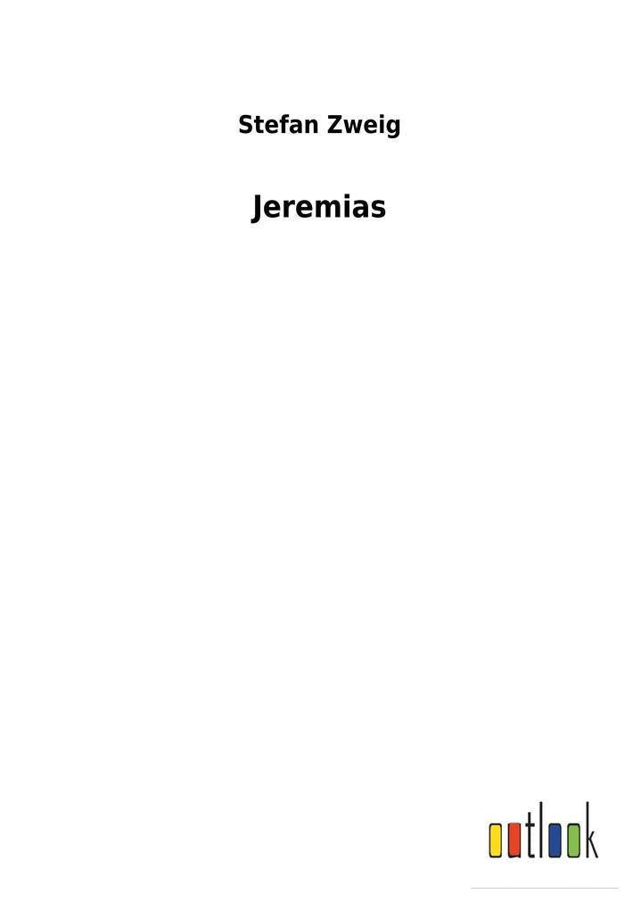 Jeremias (German Edition)