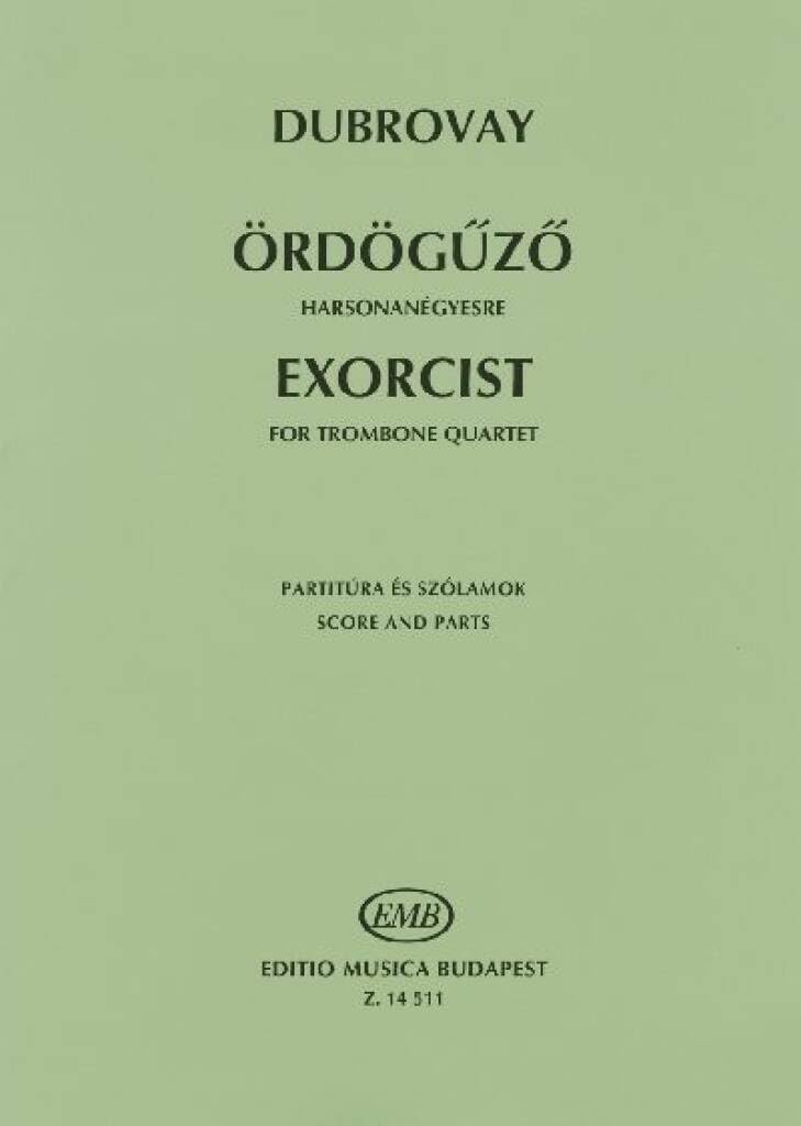 Exorcist for Trombone Quartet Trombone