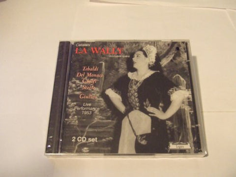 Catalani - La Wally - Tebaldi Del Monaco Guelfi (2 CD) (Legato)