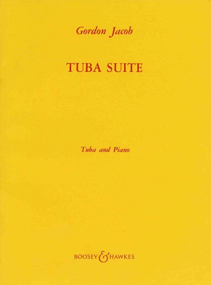 Tuba Suite. Tuba and piano. [Score and part.]