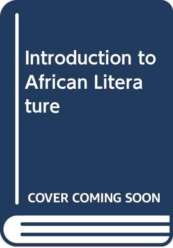 Introduction to African Literature