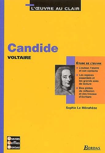 L'ouevre au clair: Candide: (Work with Light: Candide) (French Edition)
