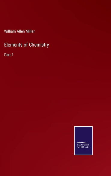 Elements of Chemistry: Part 1