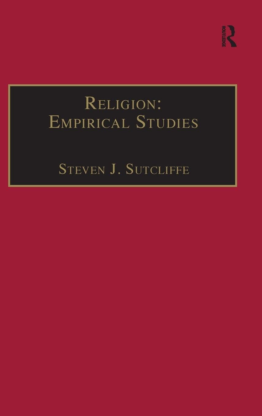 Religion: Empirical Studies